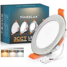 Spot LED Encastrable 68mm 5W 550LM Spots de plafond IP44 Spot salle de bain, ...