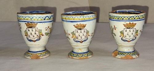 Coquetiers anciens faïence - anciens,