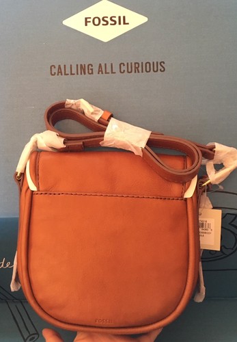 Fossil saddle brown leather - saddle,
