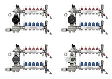 Festwertregelset pour Chauffage par le Sol Avec Circuit de Pompe Montage la