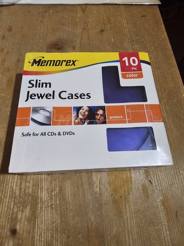 Memorex 10xcd étui - 10xcd, slimcase
