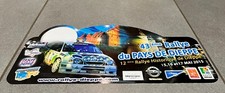 Plaque pvc 43em rallye - plaque, pays
