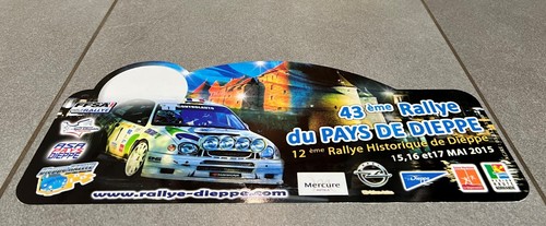 Plaque pvc 43em rallye pays - 43em,