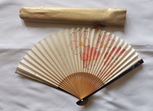 éventail vintage japonais - japonais,