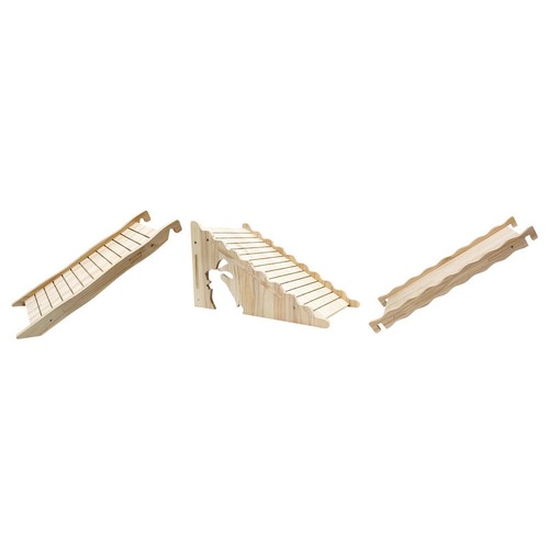 Pont bois pour cage à - en,