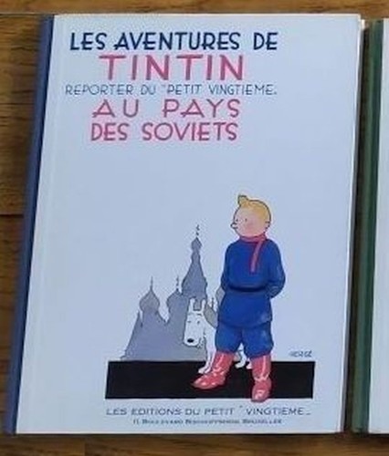 Tintin pays des soviets - tintin, au