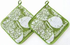 2X Gants De Cuisine Citron