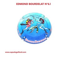 Capsule de champagne - EDMOND BOURDELAT - N°6.l