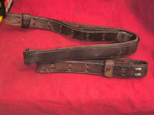 Bretelle arme cuir fauve - cuir,