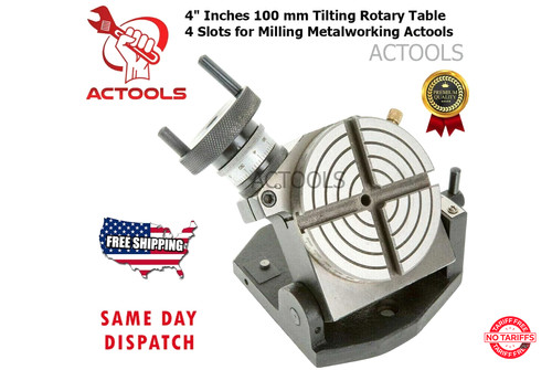 New rotary table - table, 4''