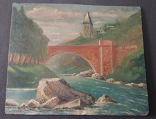 Tableau peinture huile sur