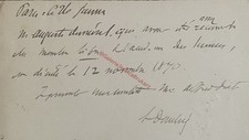 DAUBREE (Gabriel), géologue français (1814-1896).