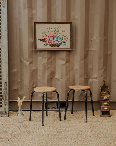 Regis lot tabourets - le,