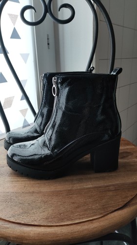 Bottines vernies noires - , neuves