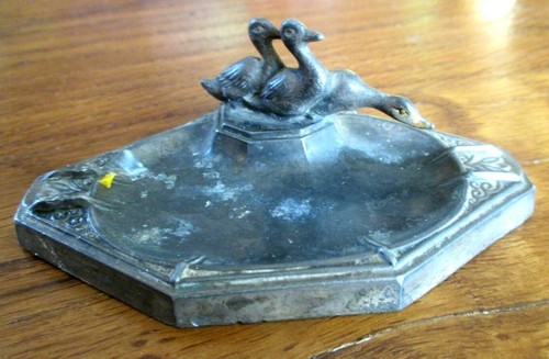 Ancien cendrier vide - ancien, en