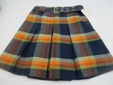 Jupe courte en polyester laine