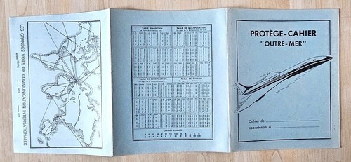 Protege cahier outre mer - protege-cahier, "outre