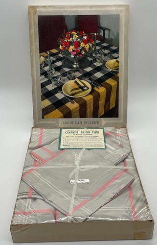 Linge table cambrai - table, de