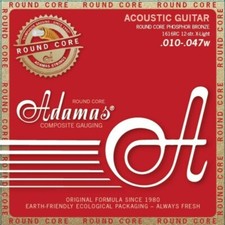 ADAMAS 1616RC ROUND CORE 12 cordes guitare acoustique X-Light 010-047 cordes LOT