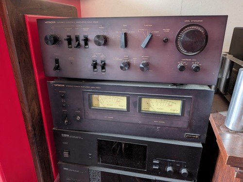 Hitachi preamplifier hca 7500 - hitachi,