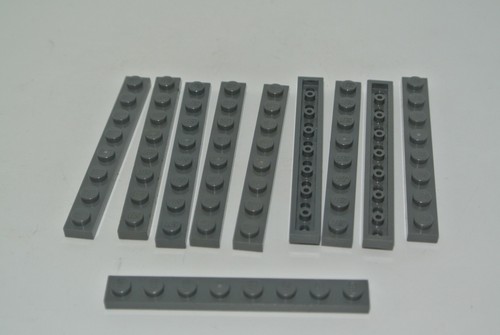 Lego 10x plaque 8 réf - x,