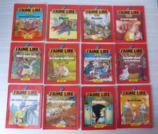 #1980-1983# 12 J'aime Lire N° 37, 57, 60, 61, 64, 65, 66, 67, 68, 69, 70, 72