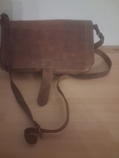 SACOCHE EN CUIR MARRON EN