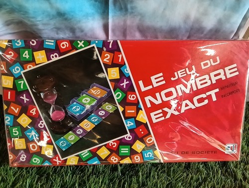 Jeu nombre exact - le, vintage