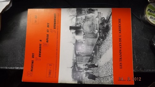 Magazine tramways vapeur - gc,
