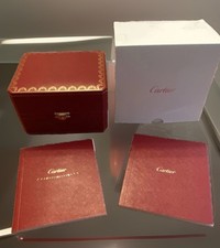 Boîte Cartier Pour Montre Avec Boite De Protection Et Livrets