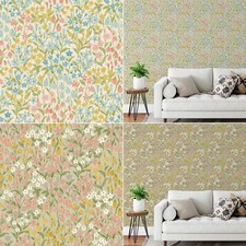 Wow Jacinthe des Bois Papier Peint Floral Forêt Fleurs Jardin - Choisir Couleur