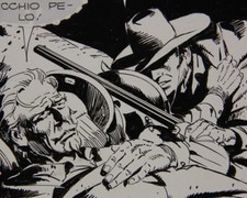 REPETTO Belle PLANCHE ORIGINALE 91 TEX n°505 Guerra nel Deserto 2002