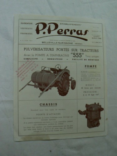Prospectus catalogue agricole - prospectus,
