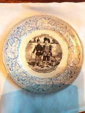 Ancienne assiette parlante