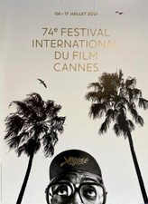 Affiche Officielle  Festival  Du Film Cannes 2021 Trés Grand Format Livré Roulée