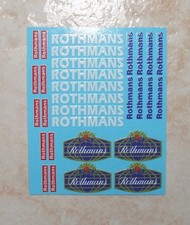 DECALS ROTHMANS GENERIQUE