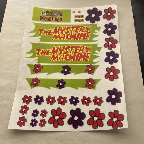 Scooby doo mystery van decal - scooby,