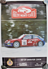 AFFICHE ORIGINALE 72e RALLYE