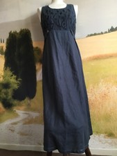Robe 100 % lin brodée RENÉ