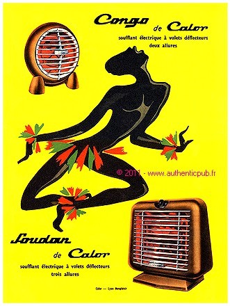 Publicite 1957 congo soudan - publicite, de