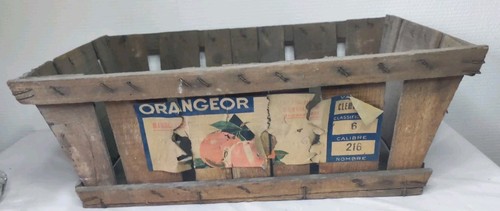 Ancienne caisse orangeor maroc - orangeor,