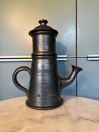 Cafetière céramique jean - cafetière, céramique-jean