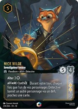 Lorcana - Nick Wilde - Investigateur tenace - MINT/NMINT - FR - FOIL