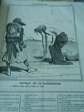 Caricature 1870 - Nouveau jeu