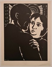 Frans Masereel Couple 1930