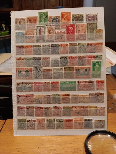 Timbres anciens inde - timbres,