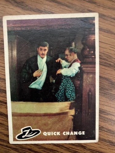 1958 topps zorro quick - 1958, #77