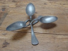 Dessous de plat artisanal / anciennes cuillères en étain