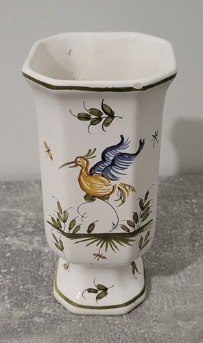 Ancien vase céramique decor - vase,