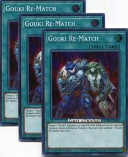 3 X YU-GI-OH GOUKI RE-MATCH